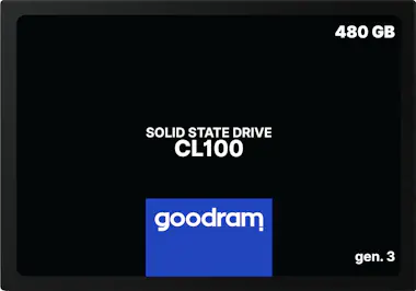 GOODRAM Goodram CL100 gen.3 2.5"" 480 GB Serial ATA III 3D GOODRAM Goodram CL100 gen.3 2.5"" 480 GB Serial ATA III 3D