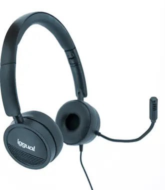 iggual iggual Auriculares con micro Dual Tech USB/3.5 mm iggual iggual Auriculares con micro Dual Tech USB/3.5 mm