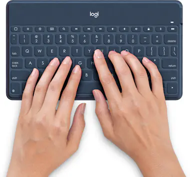 Logitech Logitech Keys-To-Go Azul Bluetooth Español Logitech Logitech Keys-To-Go Azul Bluetooth Español