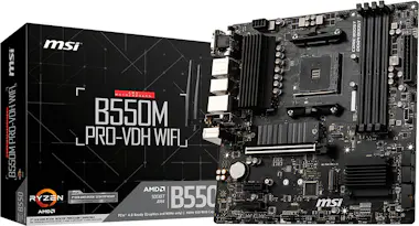 MSI MSI B550M PRO-VDH WIFI placa base AMD B550 Zócalo MSI MSI B550M PRO-VDH WIFI placa base AMD B550 Zócalo
