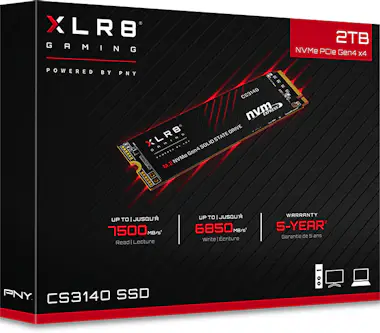 PNY PNY XLR8 CS3140 M.2 2000 GB PCI Express 4.0 3D NAN PNY PNY XLR8 CS3140 M.2 2000 GB PCI Express 4.0 3D NAN