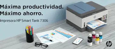 HP HP Smart Tank 7306 Inyección de tinta térmica A4 4 HP HP Smart Tank 7306 Inyección de tinta térmica A4 4