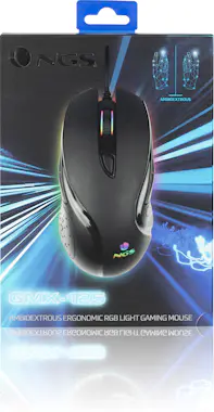 NGS NGS GMX-125 ratón Ambidextro USB tipo A Óptico 720 NGS NGS GMX-125 ratón Ambidextro USB tipo A Óptico 720