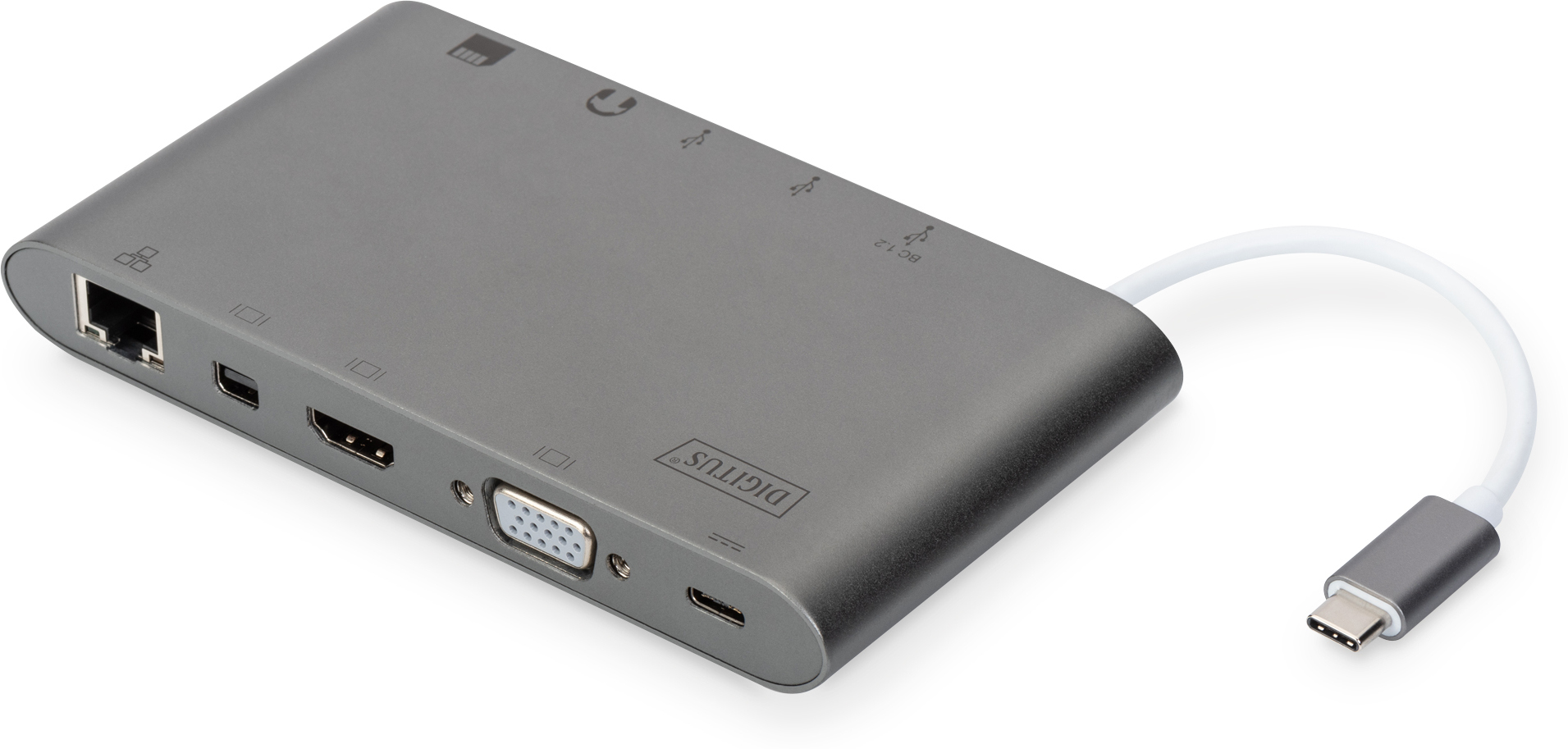 digitus estacion de acoplamiento universal usb type-c