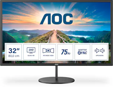 AOC AOC V4 Q32V4 pantalla para PC 80 cm (31.5"") 2560 AOC AOC V4 Q32V4 pantalla para PC 80 cm (31.5"") 2560