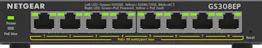 Netgear Netgear GS308EP Gestionado L2/L3 Gigabit Ethernet Netgear Netgear GS308EP Gestionado L2/L3 Gigabit Ethernet