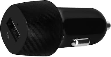 Avizar Cargador Coche USB Potencia 12W Acabado Carbono Di Avizar Cargador Coche USB Potencia 12W Acabado Carbono Di