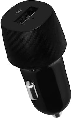 Avizar Cargador Coche USB Potencia 12W Acabado Carbono Di Avizar Cargador Coche USB Potencia 12W Acabado Carbono Di