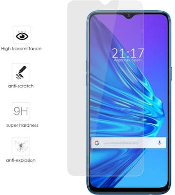 Tumundosmartphone Protector Cristal Templado para Realme 5 / 5s / 5i Tumundosmartphone Protector Cristal Templado para Realme 5 / 5s / 5i