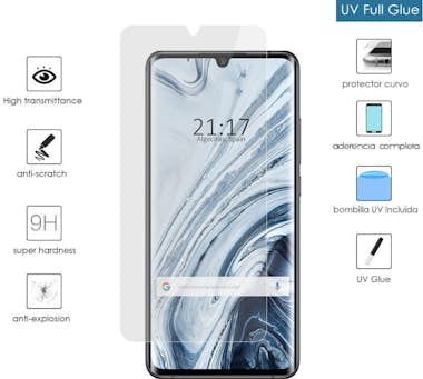 Tumundosmartphone Protector Cristal Templado Completo Curvo UV Full Tumundosmartphone Protector Cristal Templado Completo Curvo UV Full
