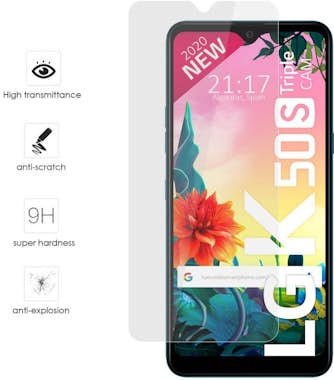 Tumundosmartphone Protector Cristal Templado para Lg K50S Vidrio Tumundosmartphone Protector Cristal Templado para Lg K50S Vidrio
