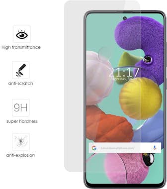 Tumundosmartphone Protector Cristal Templado para Samsung Galaxy A51 Tumundosmartphone Protector Cristal Templado para Samsung Galaxy A51