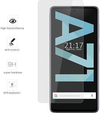 Tumundosmartphone Protector Cristal Templado para Samsung Galaxy A71 Tumundosmartphone Protector Cristal Templado para Samsung Galaxy A71