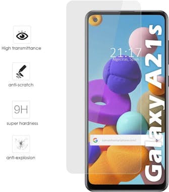 Tumundosmartphone Protector Cristal Templado para Samsung Galaxy A21 Tumundosmartphone Protector Cristal Templado para Samsung Galaxy A21