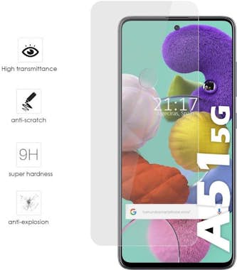Tumundosmartphone Protector Cristal Templado para Samsung Galaxy A51 Tumundosmartphone Protector Cristal Templado para Samsung Galaxy A51
