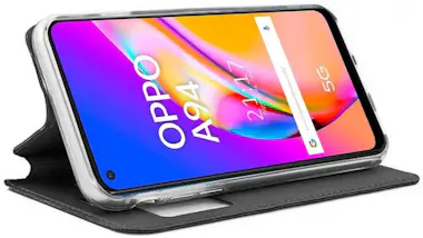Tumundosmartphone Funda Libro Soporte con Ventana para Oppo A94 5G c Tumundosmartphone Funda Libro Soporte con Ventana para Oppo A94 5G c