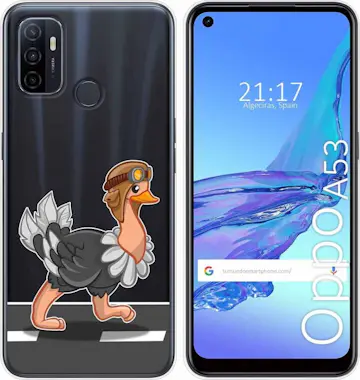 Tumundosmartphone Funda Gel Transparente para Oppo A53 / A53s diseño Tumundosmartphone Funda Gel Transparente para Oppo A53 / A53s diseño