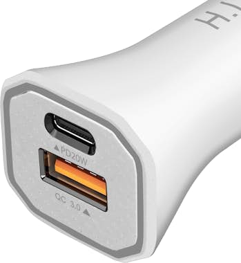 Avizar Cargador Coche 2 Puertos USB 3.0 USB-C Power Deliv Avizar Cargador Coche 2 Puertos USB 3.0 USB-C Power Deliv