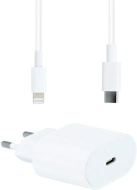 No Name Cargador con cable de Carga rápida iPhone + Cargad No Name Cargador con cable de Carga rápida iPhone + Cargad