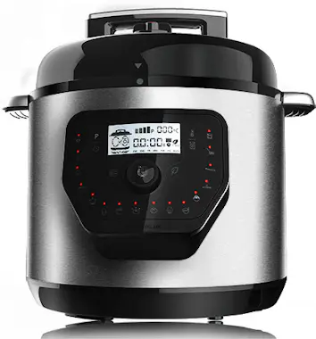 Cecotec Cecotec Olla GM H Deluxe 6 L Negro, Acero inoxidab Cecotec Cecotec Olla GM H Deluxe 6 L Negro, Acero inoxidab