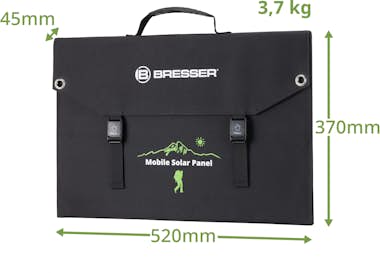 Bresser Panel solar móvil cargador de 90W Bresser Panel solar móvil cargador de 90W