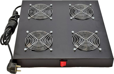 Phasak Accesorio Rack de 19"" de 4 Uds ventilación 1U Phasak Accesorio Rack de 19"" de 4 Uds ventilación 1U