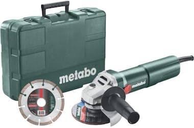 metabo Amoladora 125 mm W 1100-125 Set Box + disco de cor metabo Amoladora 125 mm W 1100-125 Set Box + disco de cor