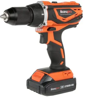 Manupro Taladro atornillador a batería Box 20 V - 2 baterí Manupro Taladro atornillador a batería Box 20 V - 2 baterí