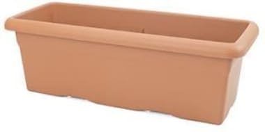 Plastiken Jardinera rectangular Ø 80x26 cm - Terracota Plastiken Jardinera rectangular Ø 80x26 cm - Terracota