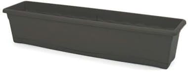 Plastiken Jardinera rectangular - 80x20 cm con bandeja - Ant Plastiken Jardinera rectangular - 80x20 cm con bandeja - Ant