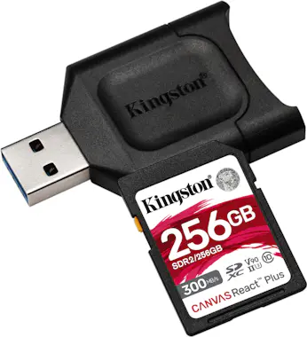 Kingston Kingston Technology Canvas React Plus 256 GB SD UH Kingston Kingston Technology Canvas React Plus 256 GB SD UH