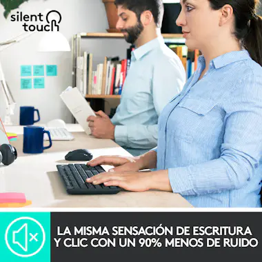 Logitech Logitech MK295 Silent Wireless Combo teclado USB Q Logitech Logitech MK295 Silent Wireless Combo teclado USB Q