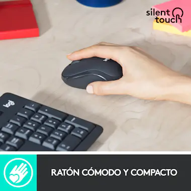 Logitech Logitech MK295 Silent Wireless Combo teclado USB Q Logitech Logitech MK295 Silent Wireless Combo teclado USB Q
