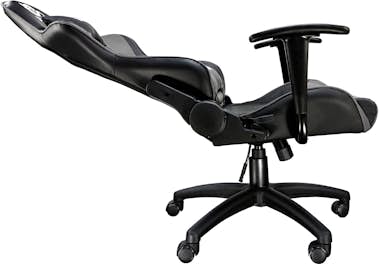 Talius TALIUS Silla Gecko gaming negra/gris, brazos fijos Talius TALIUS Silla Gecko gaming negra/gris, brazos fijos