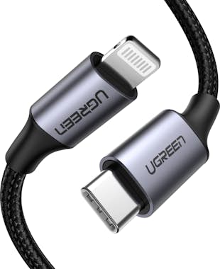 Ugreen Ugreen 60759 cable de teléfono móvil Negro, Plata Ugreen Ugreen 60759 cable de teléfono móvil Negro, Plata