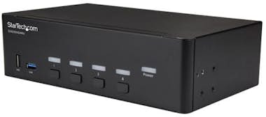 StarTech.com SV431DHD4KU KVM Switch Acero 4-Port HDMI 4K 30 Hz StarTech.com SV431DHD4KU KVM Switch Acero 4-Port HDMI 4K 30 Hz