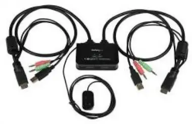 StarTech.com SV211HDUA KVM Switch Policarbonato HDMI ATA HD Neg StarTech.com SV211HDUA KVM Switch Policarbonato HDMI ATA HD Neg