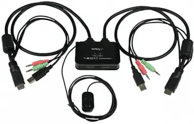 StarTech.com SV211HDUA KVM Switch Policarbonato HDMI ATA HD Neg StarTech.com SV211HDUA KVM Switch Policarbonato HDMI ATA HD Neg