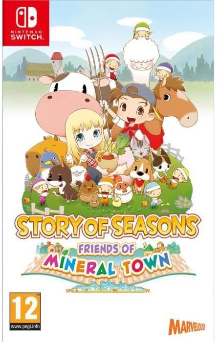 story of seasons friends of mineral town juego de nintendo switch