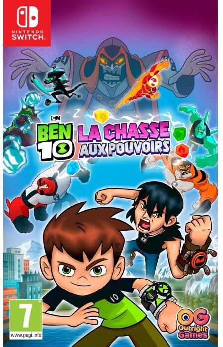 ben 10 - el juego de cambio de powers hunt