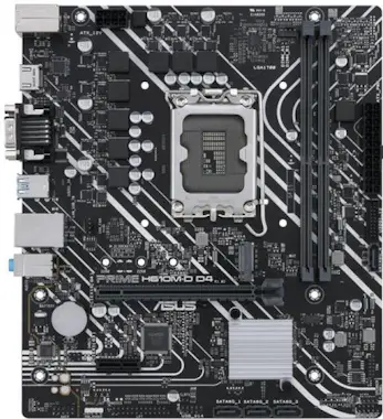 Asus Prime H610M-D D4 Placa Base mATX Intel H610 LGA 17 Asus Prime H610M-D D4 Placa Base mATX Intel H610 LGA 17
