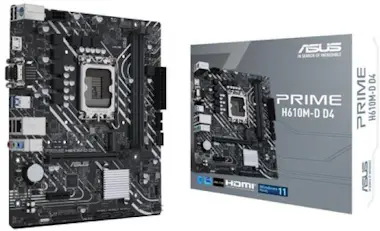 Asus Prime H610M-D D4 Placa Base mATX Intel H610 LGA 17 Asus Prime H610M-D D4 Placa Base mATX Intel H610 LGA 17