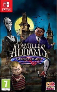Bandai La familia Addams: Panic at the Manor Switch Game Bandai La familia Addams: Panic at the Manor Switch Game
