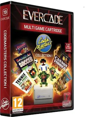 Just for Games Colección Evercade Codemasters 1 - Cartucho Everca Just for Games Colección Evercade Codemasters 1 - Cartucho Everca
