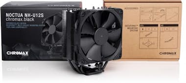 Noctua NH-U12S Ventiladore 19 dB 12 Voltios Negro Noctua NH-U12S Ventiladore 19 dB 12 Voltios Negro