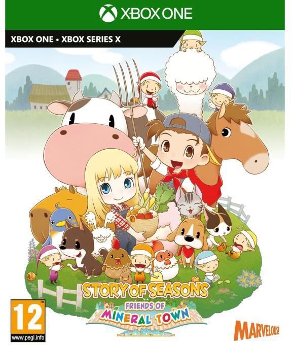 story of seasons friends of mineral town juego para xbox one y xbox series x