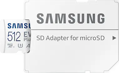 Samsung EVO Plus Tarjeta microSD 512GB (2021) Samsung EVO Plus Tarjeta microSD 512GB (2021)