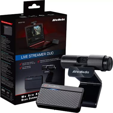 AVerMedia AVerMedia BO311D Live Streamer DUO cámara web 2 MP AVerMedia AVerMedia BO311D Live Streamer DUO cámara web 2 MP