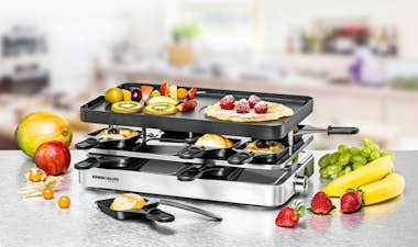 Rommelsbacher Rommelsbacher RC 1400 parrilla de interior 8 perso Rommelsbacher Rommelsbacher RC 1400 parrilla de interior 8 perso