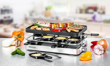 Rommelsbacher Rommelsbacher RC 1400 parrilla de interior 8 perso Rommelsbacher Rommelsbacher RC 1400 parrilla de interior 8 perso